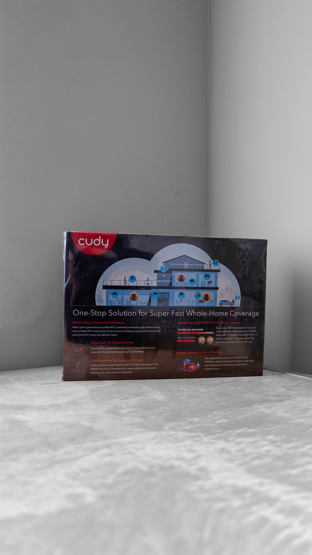 Mesh Network Kit (Bypass MODE) – AX3000 Wi-Fi 6 System