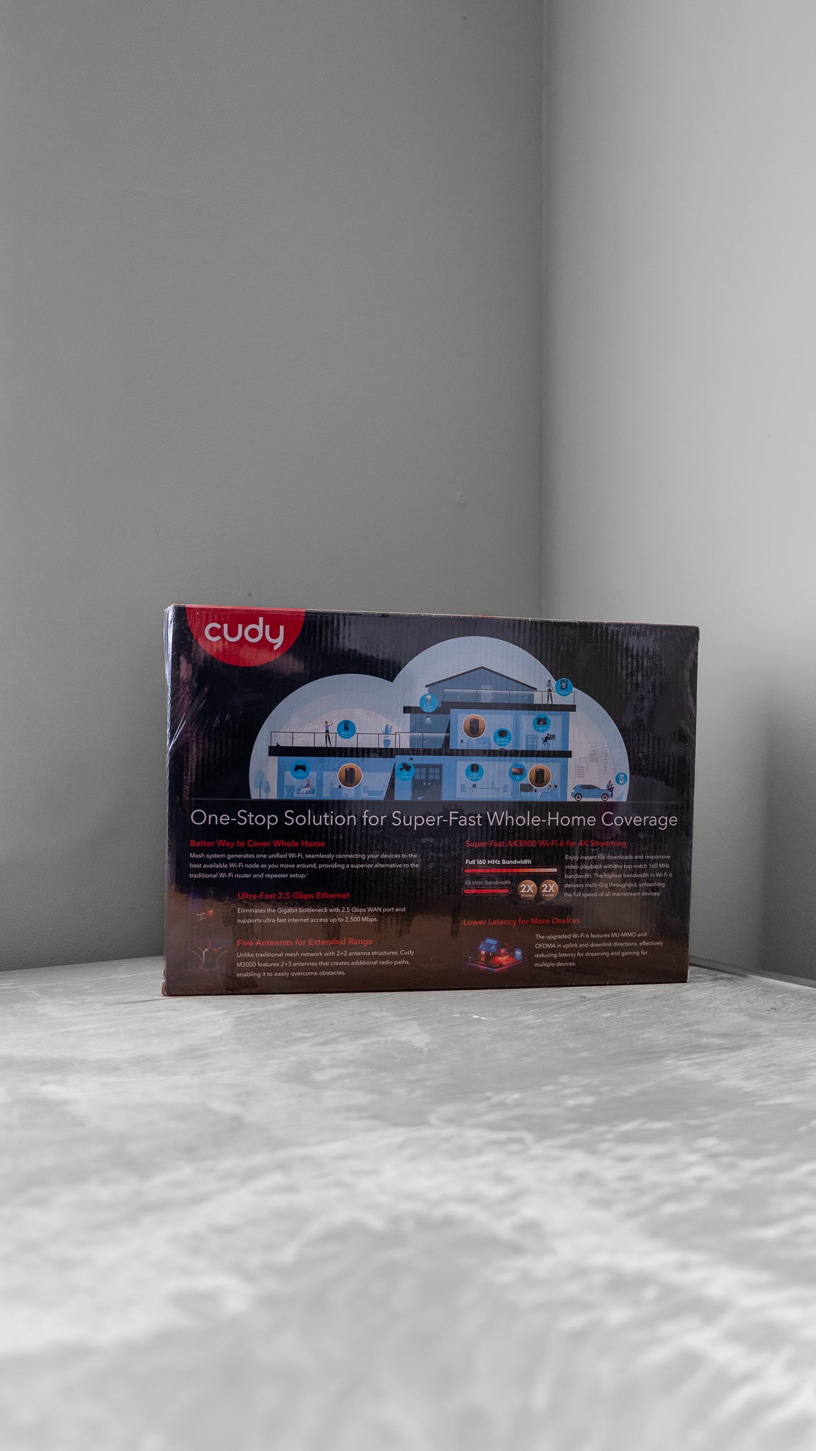 Mesh Network Kit (Bypass MODE) – AX3000 Wi-Fi 6 System